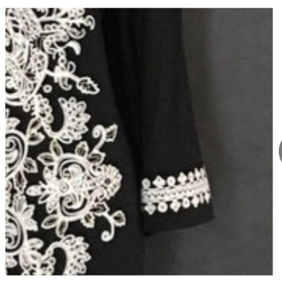 INC  International Concepts Embroidered Dress - Picture 4 of 8